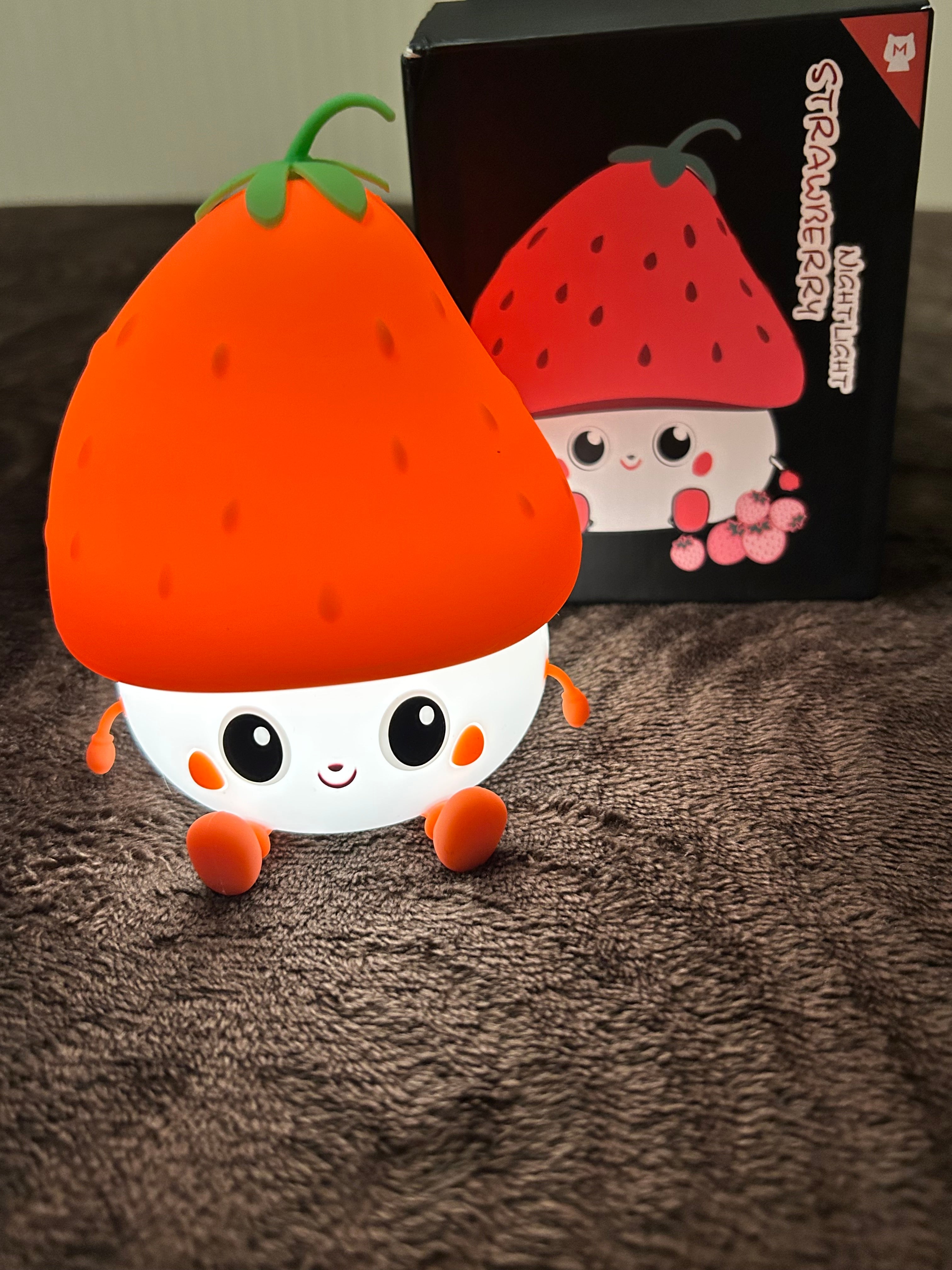 Veilleuse petite fraise