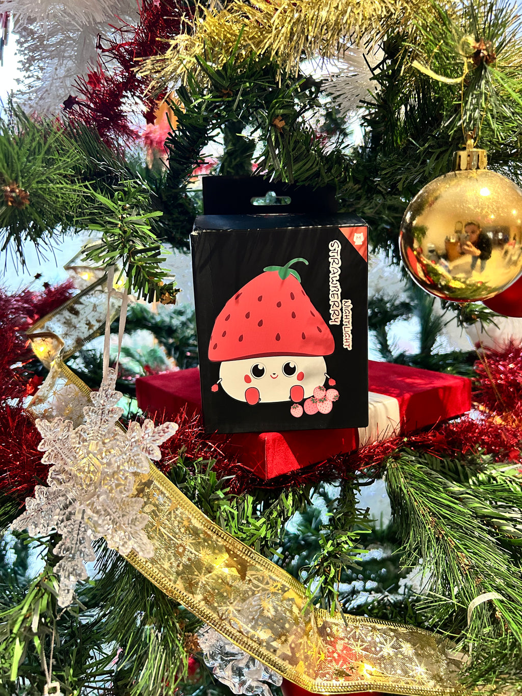 Veilleuse petite fraise