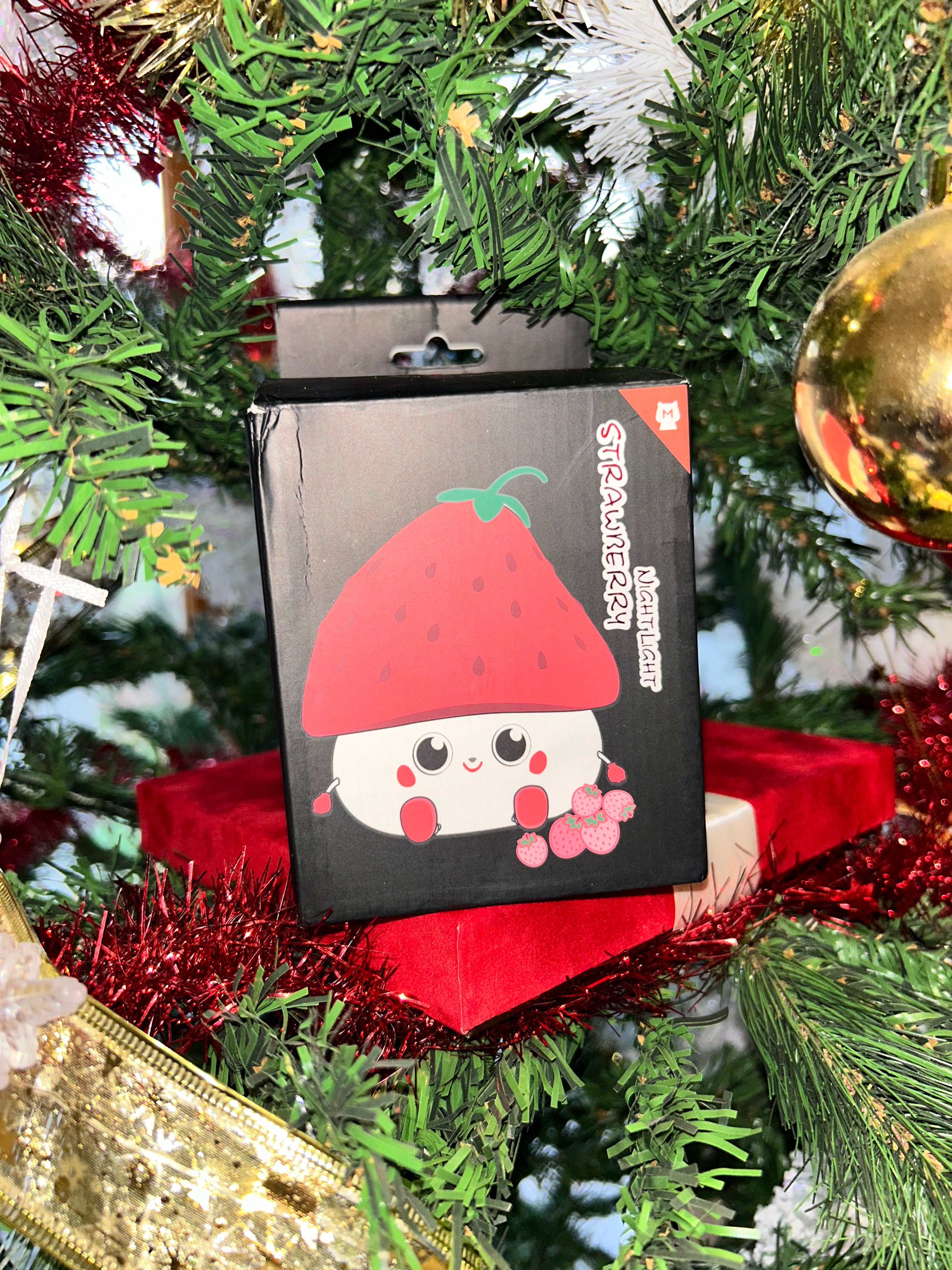 Veilleuse petite fraise