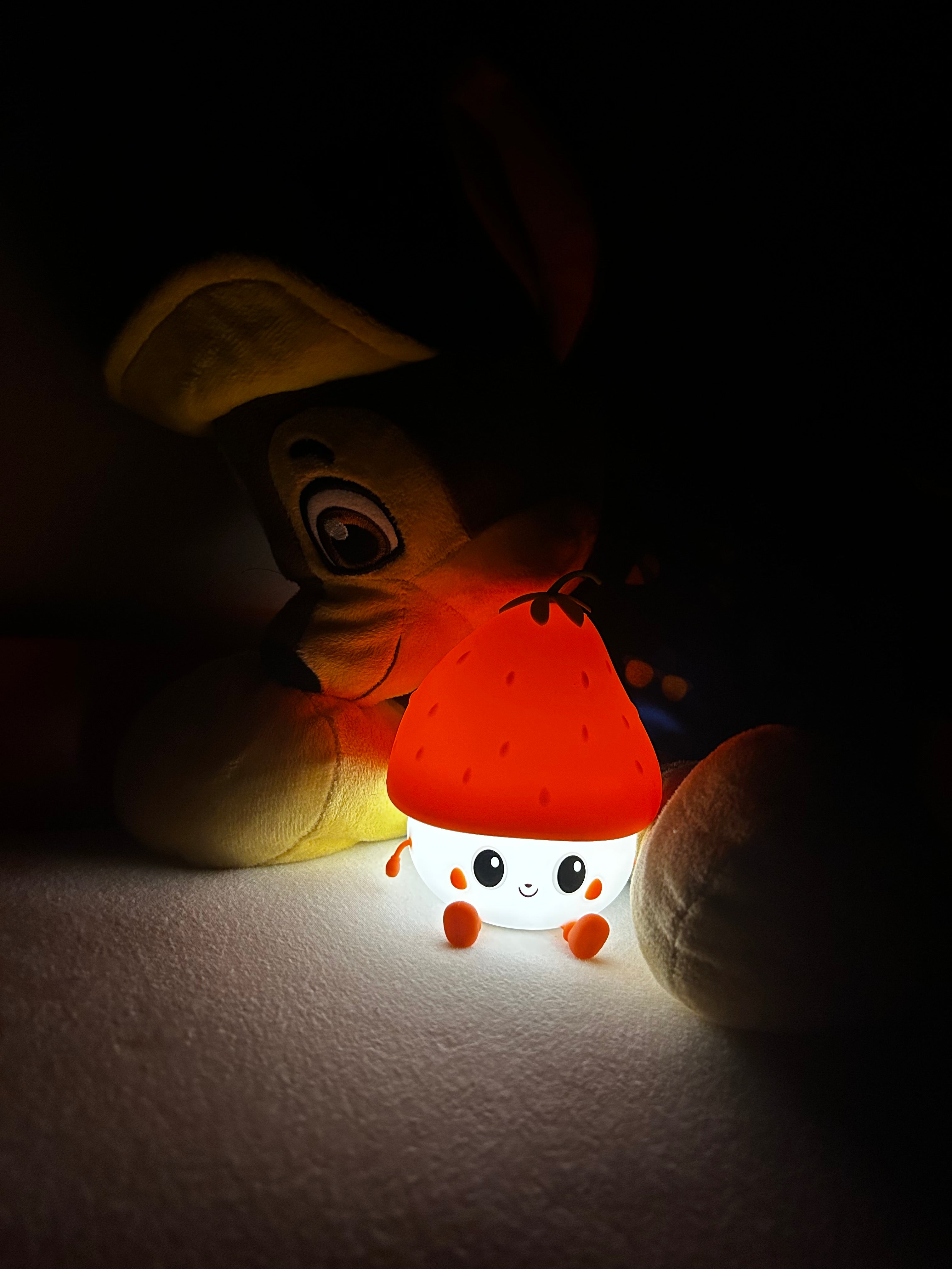 Veilleuse petite fraise